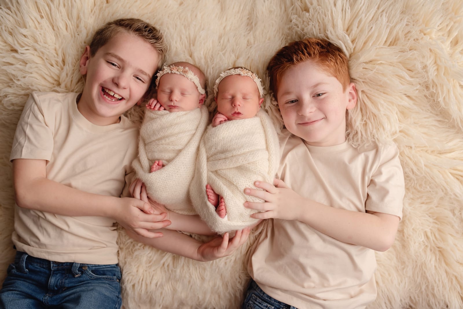 Siblings with newborns